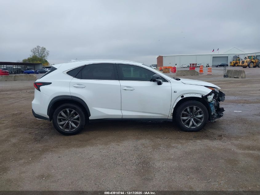 2016 Lexus Nx 200T F Sport VIN: JTJYARBZ2G2023002 Lot: 43918744