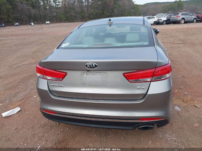 2018 Kia Optima Ex VIN: 5XXGU4L37JG219103 Lot: 43918753