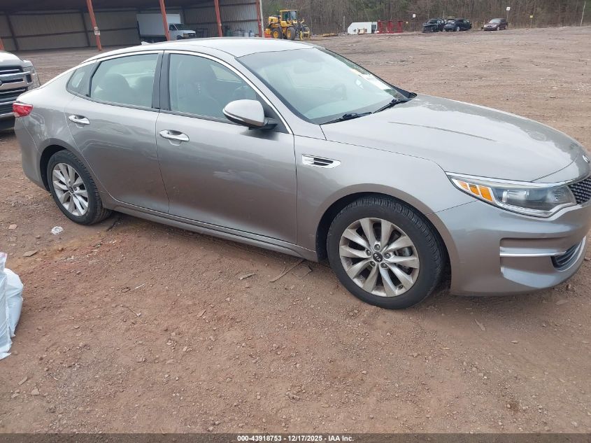 2018 Kia Optima Ex VIN: 5XXGU4L37JG219103 Lot: 43918753