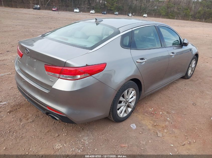 2018 Kia Optima Ex VIN: 5XXGU4L37JG219103 Lot: 43918753