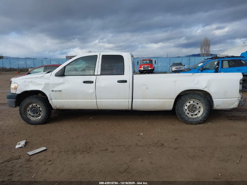 2008 Dodge Ram 1500 St/Sxt VIN: 1D7HU18N48J173772 Lot: 43918754