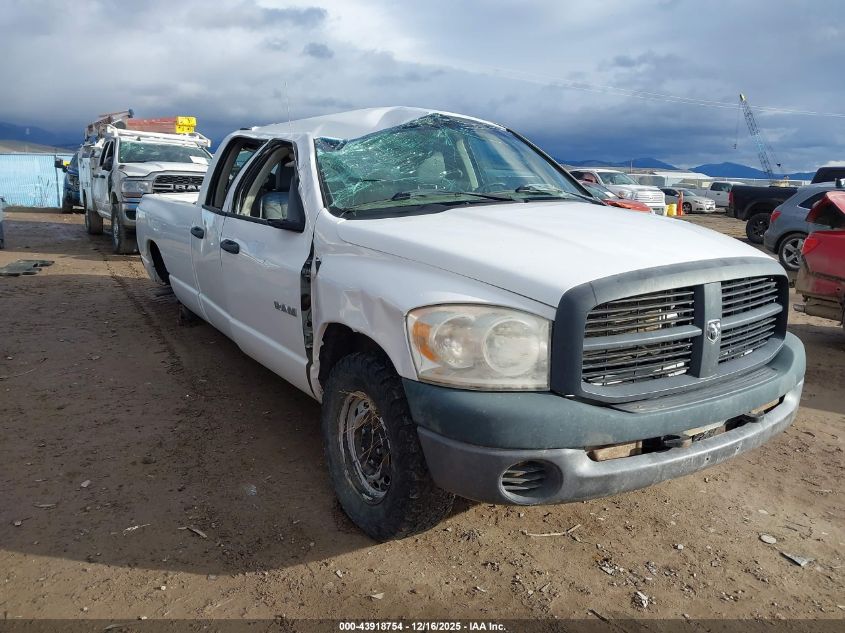2008 Dodge Ram 1500 St/Sxt VIN: 1D7HU18N48J173772 Lot: 43918754