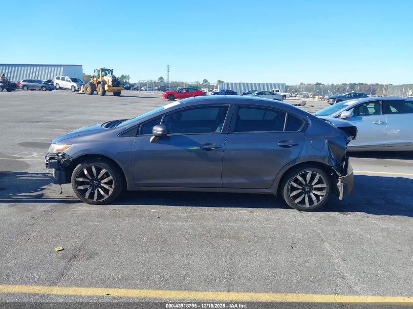 2015 Honda Civic Ex-L VIN: 19XFB2F99FE009995 Lot: 43918795