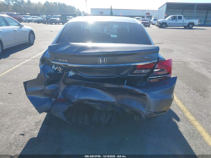 2015 Honda Civic Ex-L VIN: 19XFB2F99FE009995 Lot: 43918795