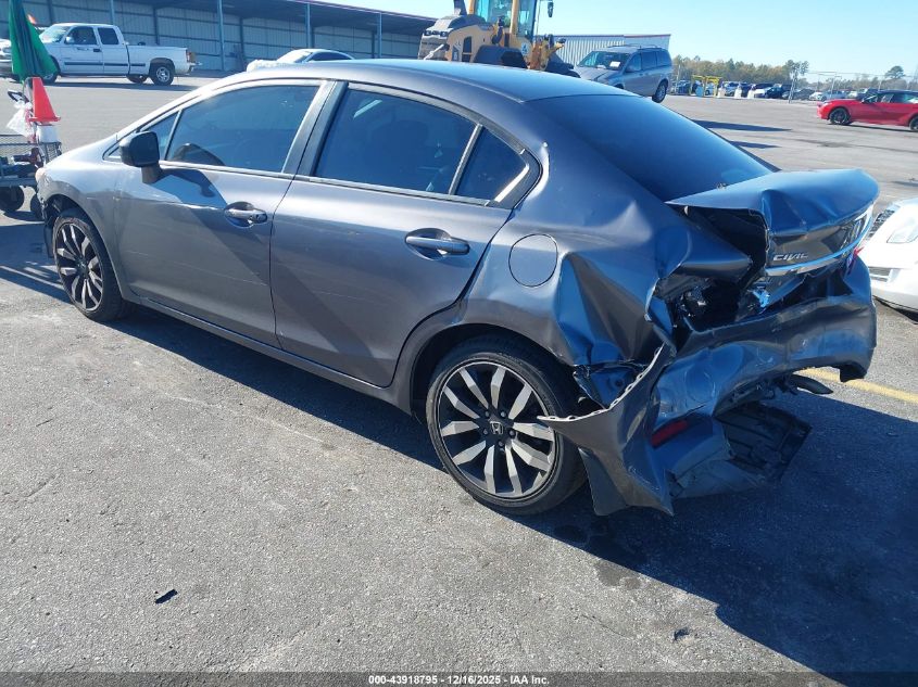 2015 Honda Civic Ex-L VIN: 19XFB2F99FE009995 Lot: 43918795