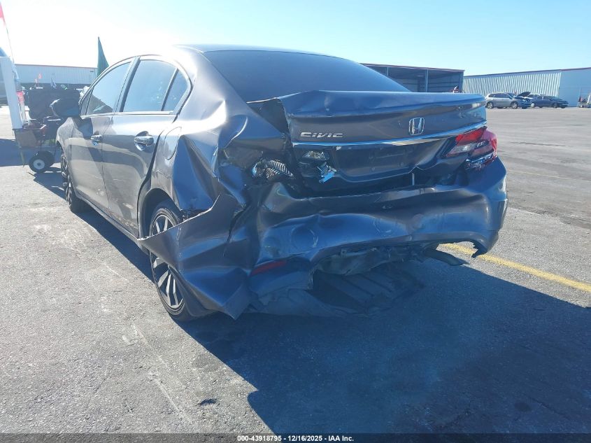 2015 Honda Civic Ex-L VIN: 19XFB2F99FE009995 Lot: 43918795