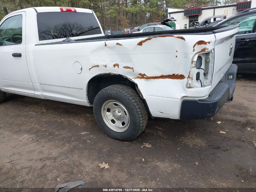 2019 Ram 1500 Classic Tradesman 4X2 8' Box VIN: 3C6JR6DG0KG585527 Lot: 43918799