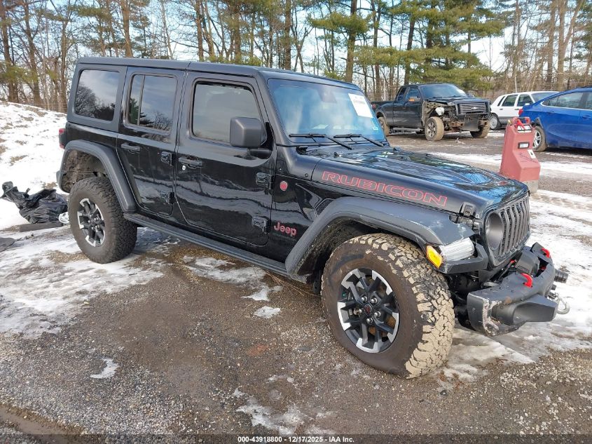 2024 Jeep Wrangler 4-Door Rubicon 4X4 VIN: 1C4PJXFG4RW151135 Lot: 43918800