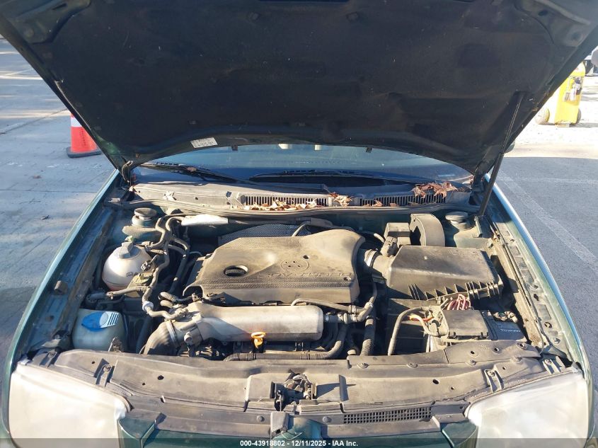 2000 Volkswagen Jetta Gls 1.8L Turbo VIN: 3VWSD29M2YM154794 Lot: 43918802