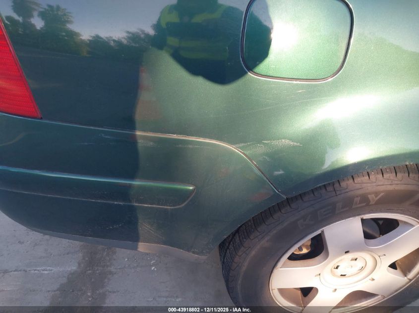 2000 Volkswagen Jetta Gls 1.8L Turbo VIN: 3VWSD29M2YM154794 Lot: 43918802