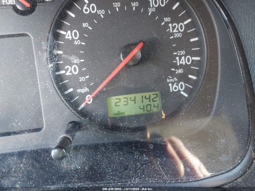 2000 Volkswagen Jetta Gls 1.8L Turbo VIN: 3VWSD29M2YM154794 Lot: 43918802