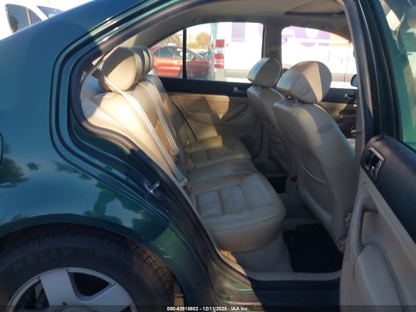 2000 Volkswagen Jetta Gls 1.8L Turbo VIN: 3VWSD29M2YM154794 Lot: 43918802