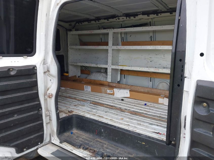 2020 Chevrolet Express Cargo Rwd 2500 Regular Wheelbase Wt VIN: 1GCWGAFG5L1165718 Lot: 43918806