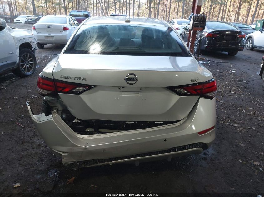 2020 Nissan Sentra Sv Xtronic Cvt VIN: 3N1AB8CV5LY294934 Lot: 43918807