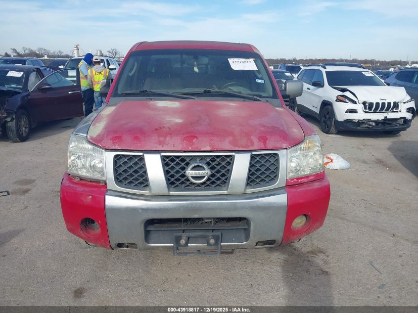 2006 Nissan Titan Se VIN: 1N6BA06A06N508791 Lot: 43918817