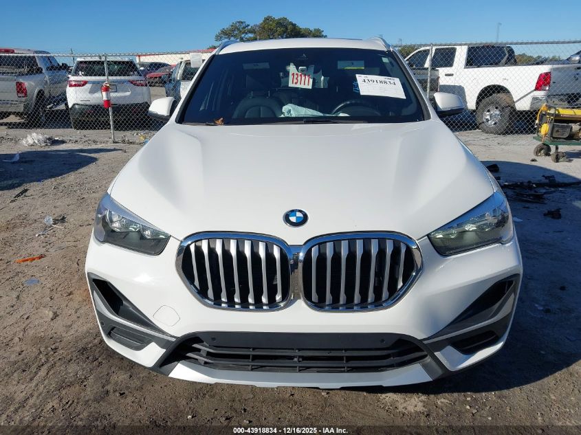 2021 BMW X1 Sdrive28I VIN: WBXJG7C06M5U33449 Lot: 43918834