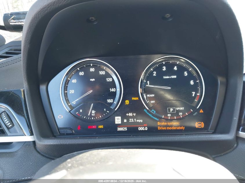 2021 BMW X1 Sdrive28I VIN: WBXJG7C06M5U33449 Lot: 43918834