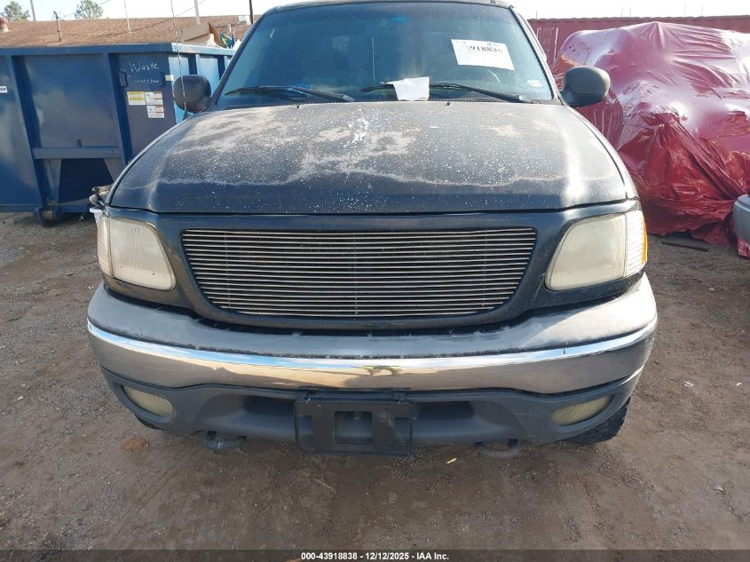 2002 Ford F-150 Lariat/Xlt VIN: 1FTRW08L92KA21831 Lot: 43918838