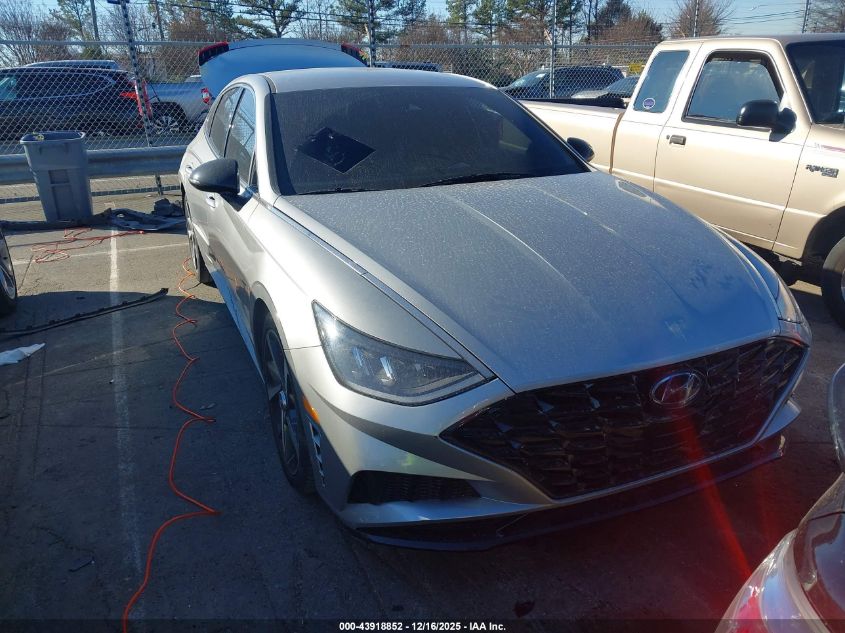 2021 Hyundai Sonata Sel Plus VIN: 5NPEJ4J27MH064748 Lot: 43918852