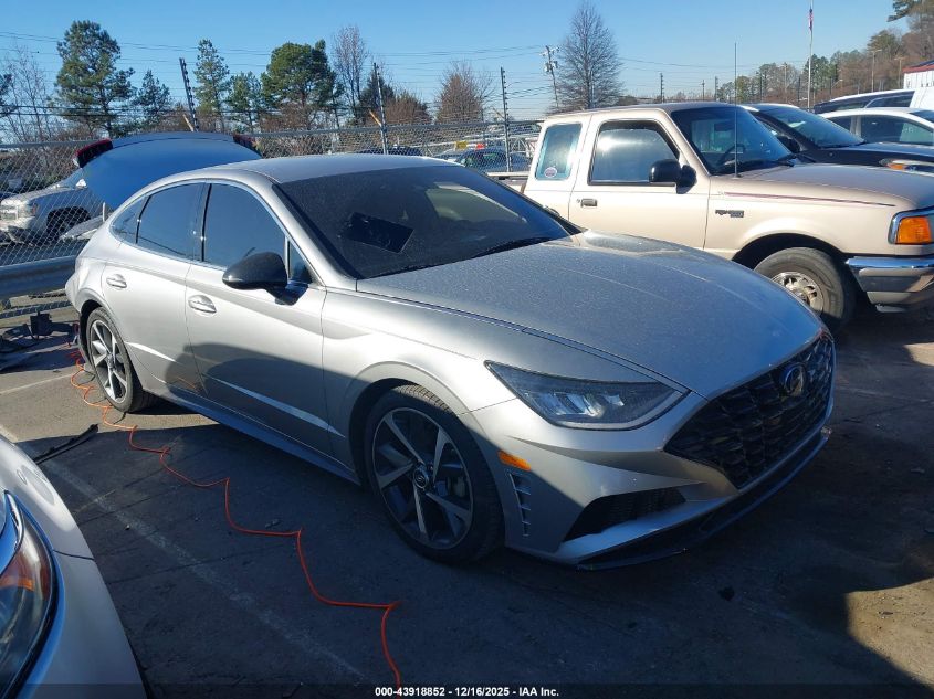 2021 Hyundai Sonata Sel Plus VIN: 5NPEJ4J27MH064748 Lot: 43918852