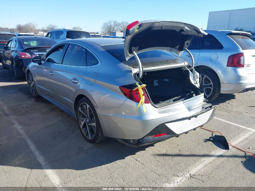 2021 Hyundai Sonata Sel Plus VIN: 5NPEJ4J27MH064748 Lot: 43918852