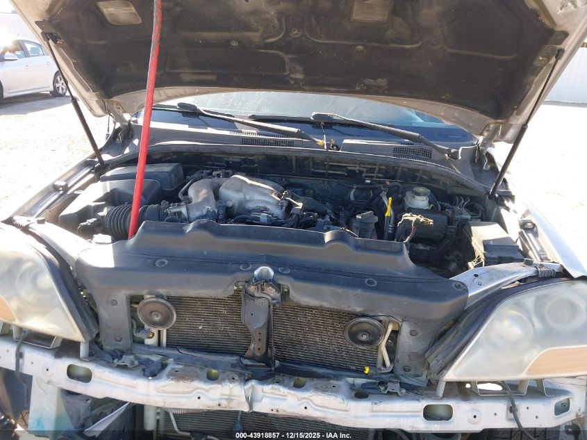 2007 Kia Sorento Lx VIN: KNDJC736575687445 Lot: 43918857