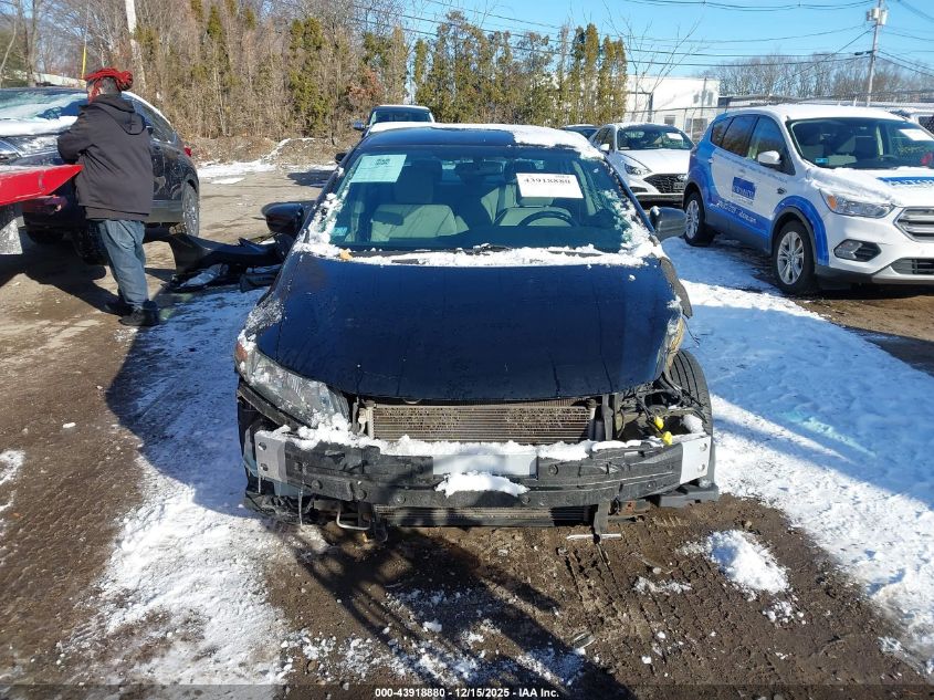 2014 Honda Civic Lx VIN: 2HGFB2F51EH533370 Lot: 43918880