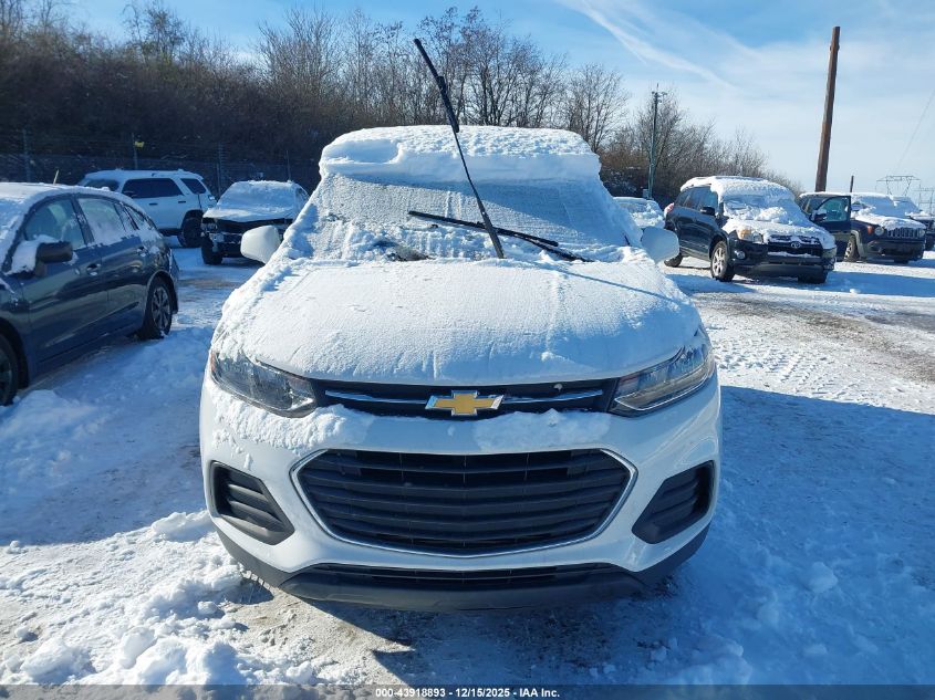 2018 Chevrolet Trax Ls VIN: 3GNCJNSB8JL386118 Lot: 43918893