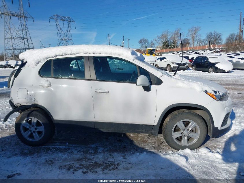 2018 Chevrolet Trax Ls VIN: 3GNCJNSB8JL386118 Lot: 43918893