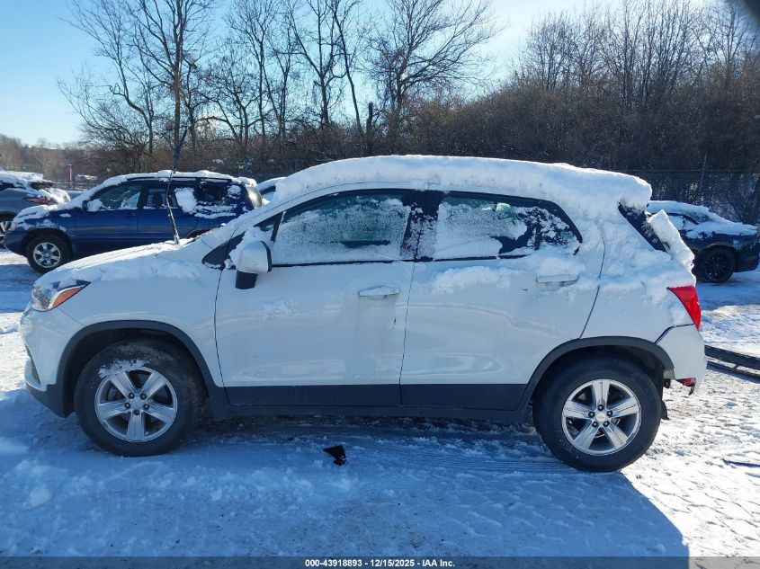 2018 Chevrolet Trax Ls VIN: 3GNCJNSB8JL386118 Lot: 43918893