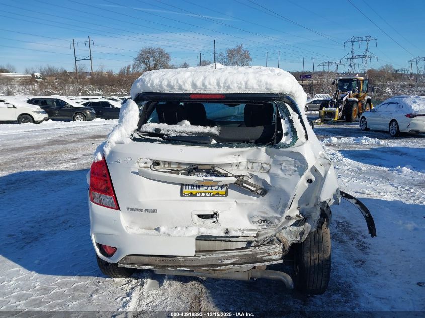 2018 Chevrolet Trax Ls VIN: 3GNCJNSB8JL386118 Lot: 43918893