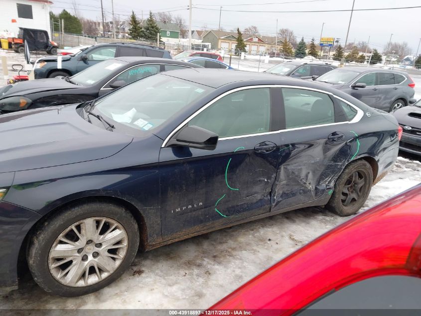 2017 Chevrolet Impala Ls VIN: 2G11Z5SA1H9119022 Lot: 43918897