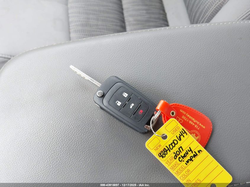 2017 Chevrolet Impala Ls VIN: 2G11Z5SA1H9119022 Lot: 43918897