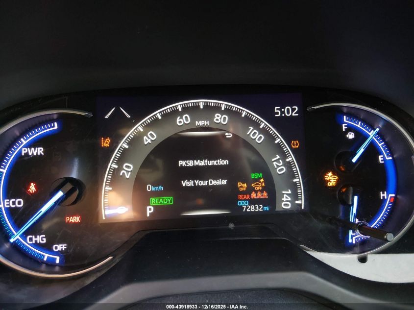 2020 Toyota Rav4 Hybrid Xse VIN: JTMEWRFV5LD541053 Lot: 43918933