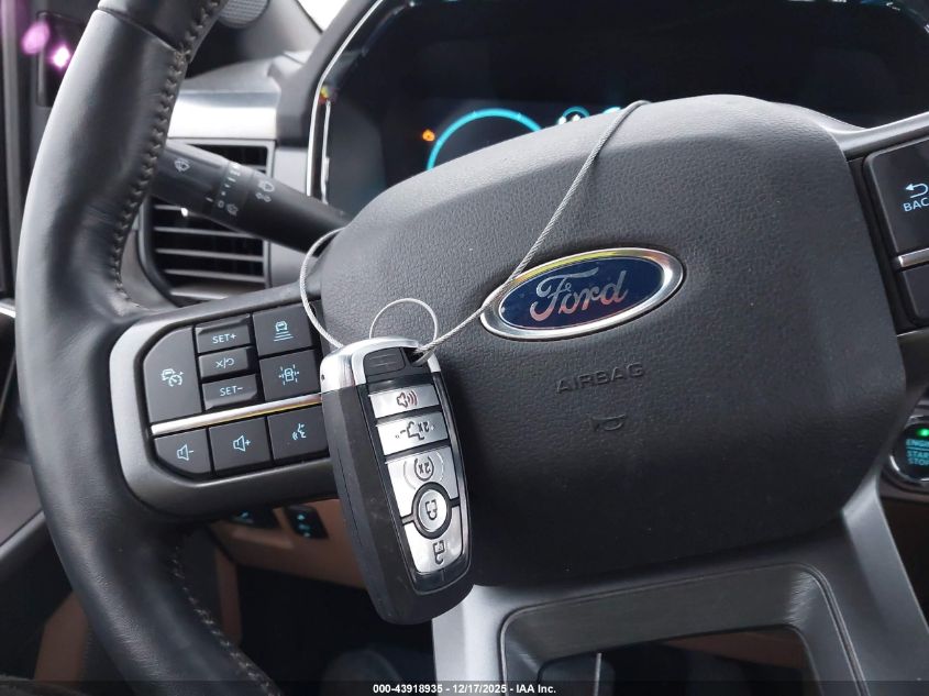 2021 Ford F-150 Lariat VIN: 1FTFW1E89MKE52018 Lot: 43918935