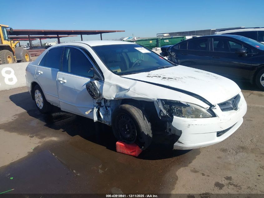 2004 Honda Accord 2.4 Lx VIN: JHMCM563X4C038192 Lot: 43918941