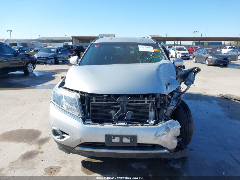 2015 Nissan Pathfinder Sl VIN: 5N1AR2MN5FC665040 Lot: 43918945