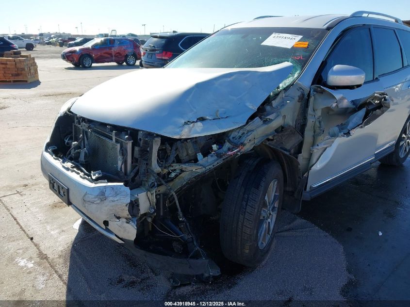 2015 Nissan Pathfinder Sl VIN: 5N1AR2MN5FC665040 Lot: 43918945