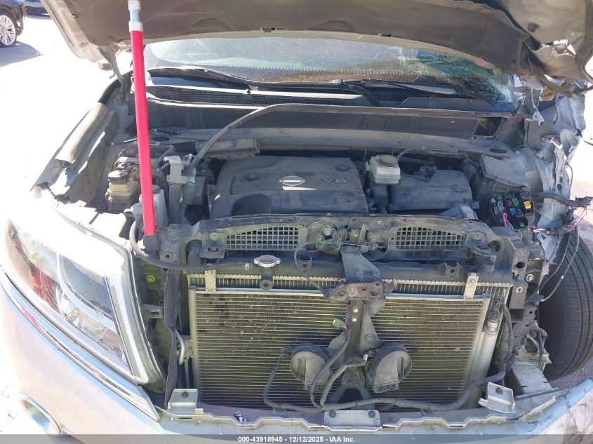 2015 Nissan Pathfinder Sl VIN: 5N1AR2MN5FC665040 Lot: 43918945