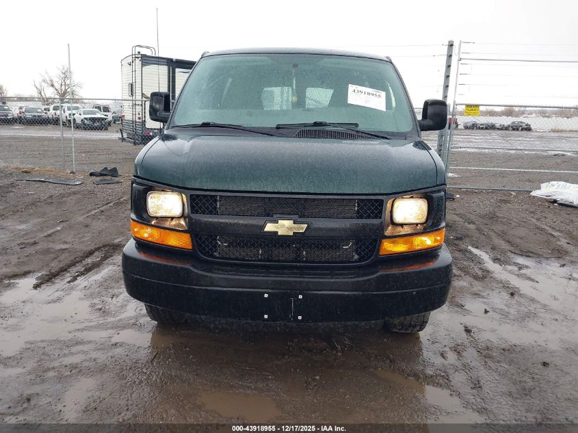 2015 Chevrolet Express 2500 Work Van VIN: 1GCWGFCG0F1196767 Lot: 43918955