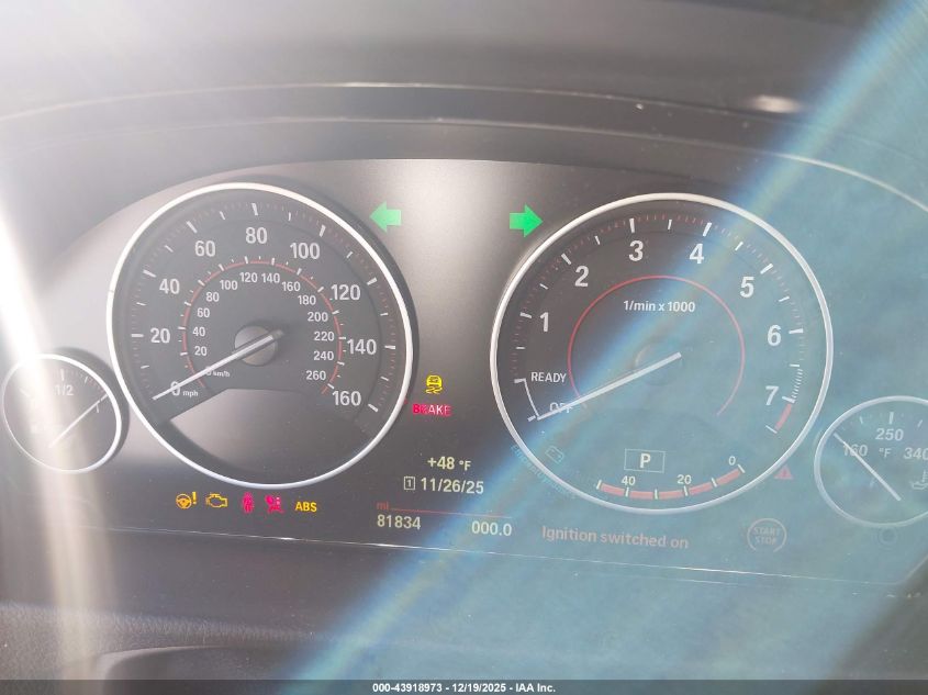 2015 BMW 435I VIN: WBA3R1C5XFK194269 Lot: 43918973