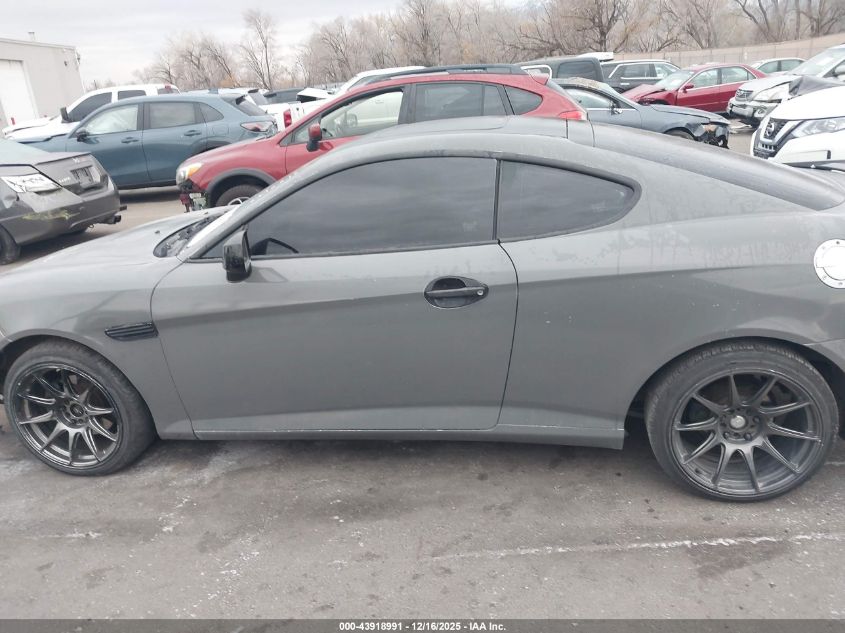 2007 Hyundai Tiburon Gt/Gt Limited/Se VIN: KMHHN66F57U255180 Lot: 43918991