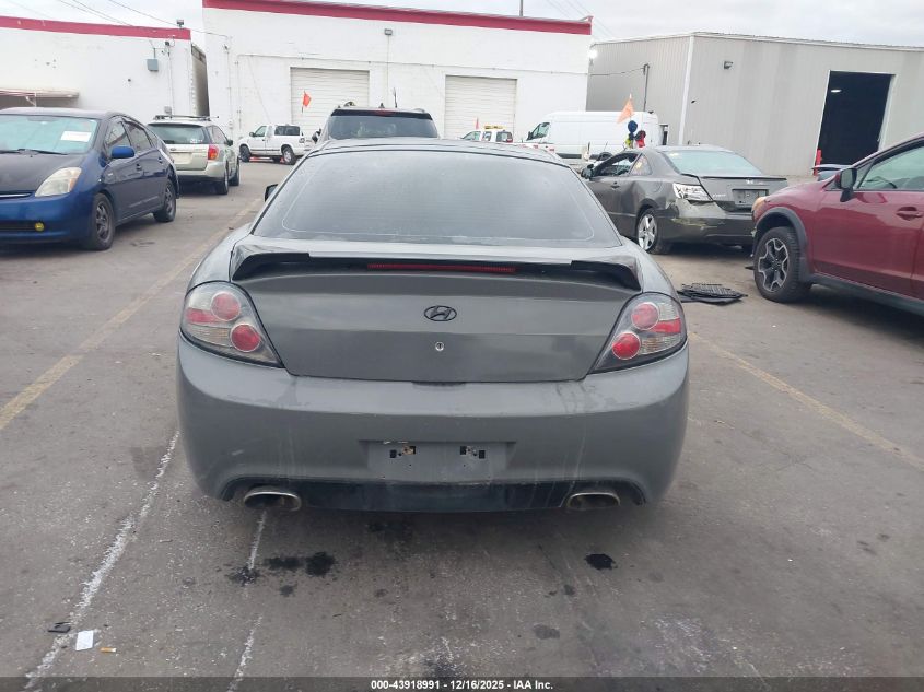 2007 Hyundai Tiburon Gt/Gt Limited/Se VIN: KMHHN66F57U255180 Lot: 43918991