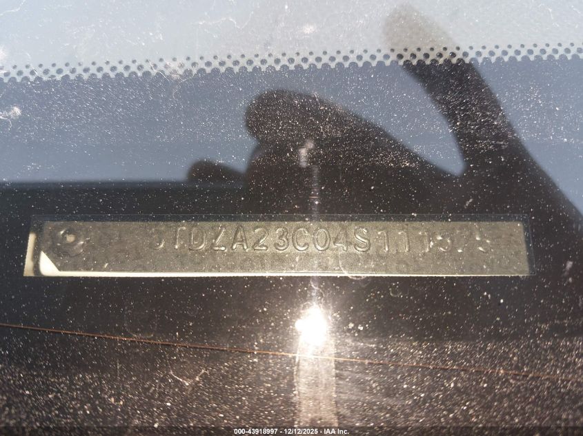 2004 Toyota Sienna Le VIN: 5TDZA23C04S111575 Lot: 43918997