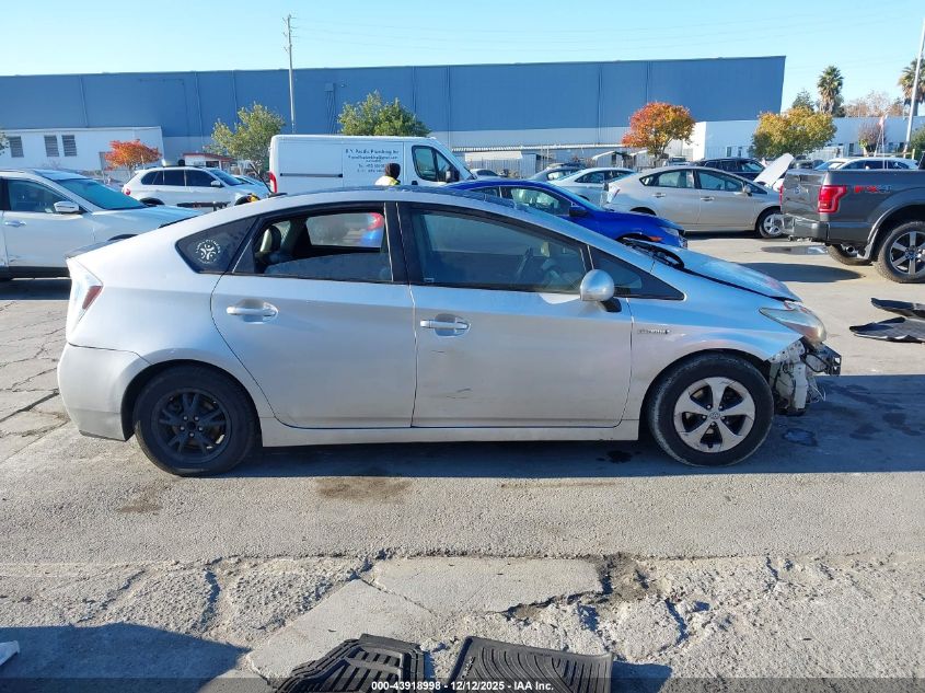 2012 Toyota Prius Four VIN: JTDKN3DU4C5449147 Lot: 43918998