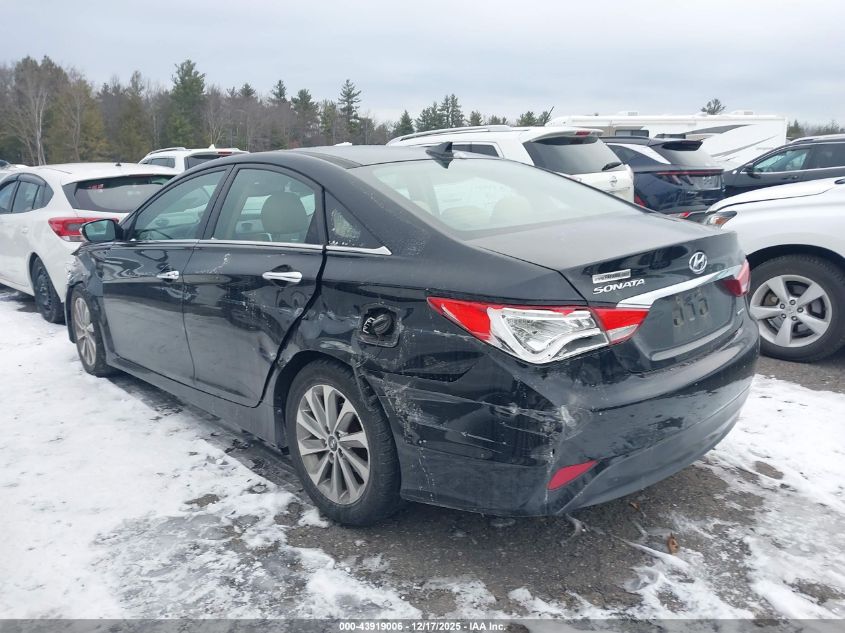 2014 Hyundai Sonata Limited VIN: 5NPEC4AC5EH838659 Lot: 43919006