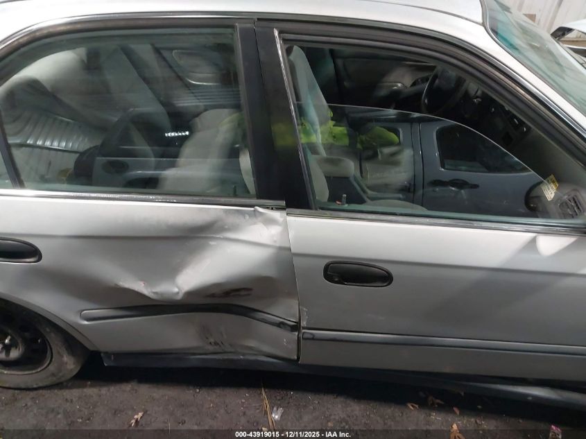 1998 Honda Civic Lx VIN: JHMEJ6671WS003544 Lot: 43919015