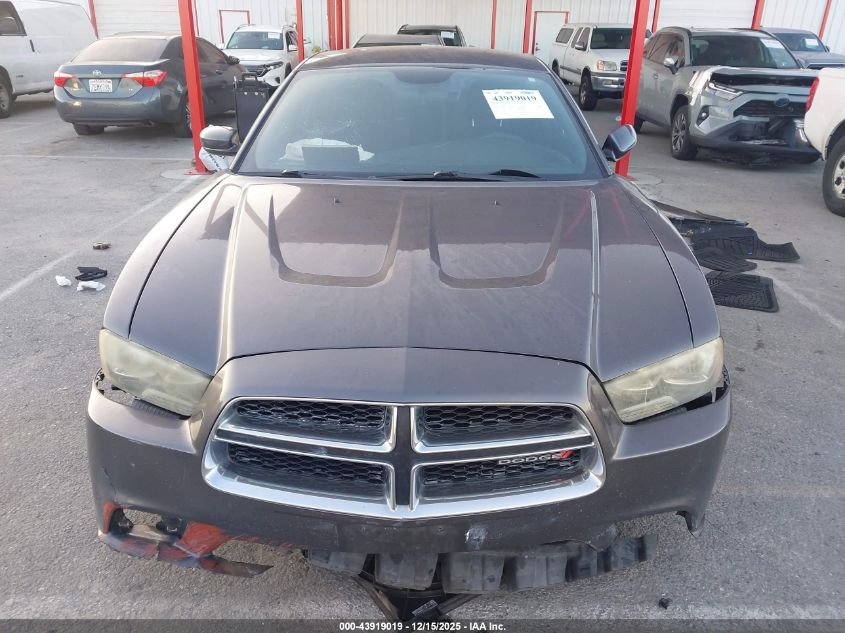 2013 Dodge Charger Se VIN: 2C3CDXBG8DH637552 Lot: 43919019