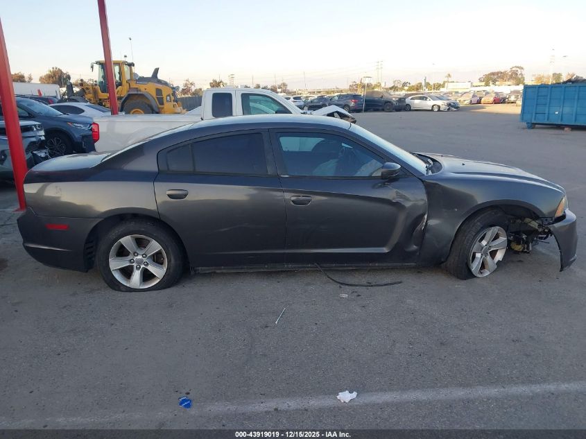 2013 Dodge Charger Se VIN: 2C3CDXBG8DH637552 Lot: 43919019