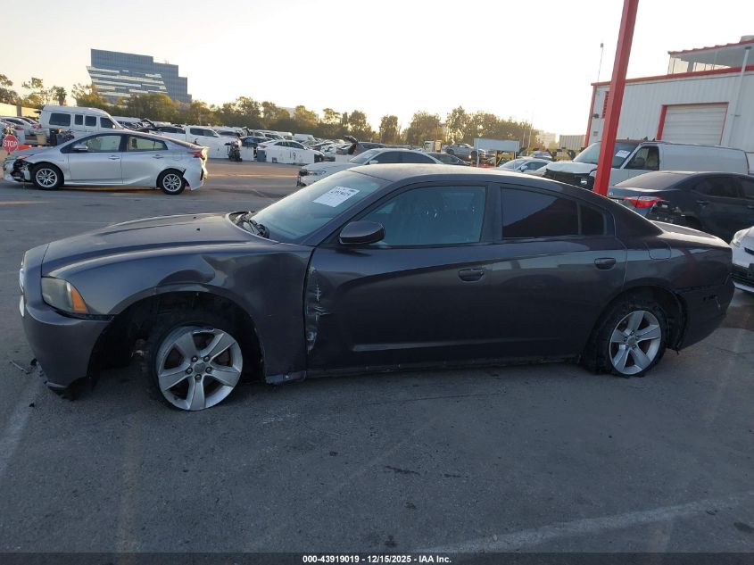 2013 Dodge Charger Se VIN: 2C3CDXBG8DH637552 Lot: 43919019